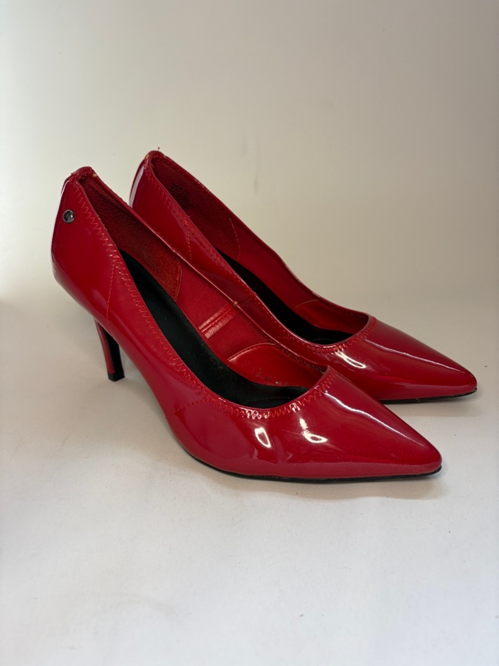 Simply Vera Vera Wang Red Patent Pointed-Toe Pumps